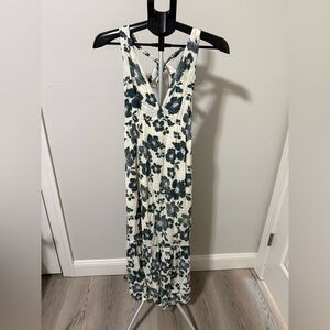 Abercrombie & Fitch Floral Maxi Dress XS Halter Boho Summer